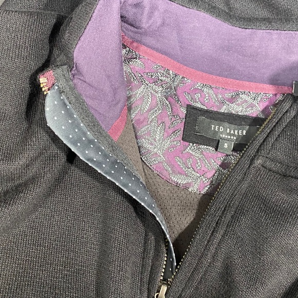Ted Baker London Valerio Quarter Zip Pullover [M6] - Picture 9 of 13